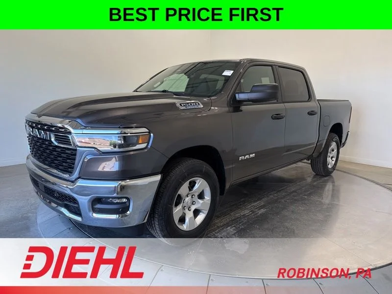 New 2026 Granite Crystal Metallic Clear-Coat Exterior Paint RAM Big Horn/Lone Star image 3