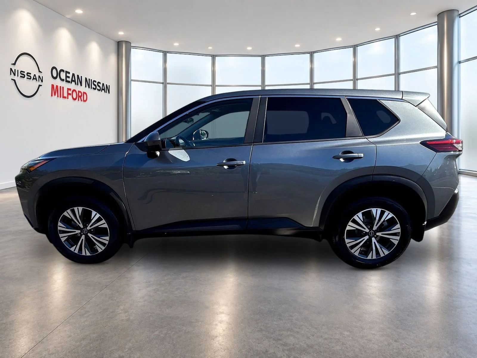 Certified Used 2023 Gun Metallic Nissan SV image 8