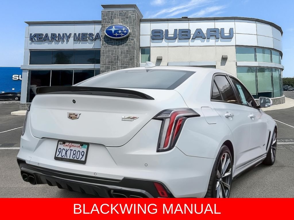 Used 2022 White Cadillac V-Series image 6
