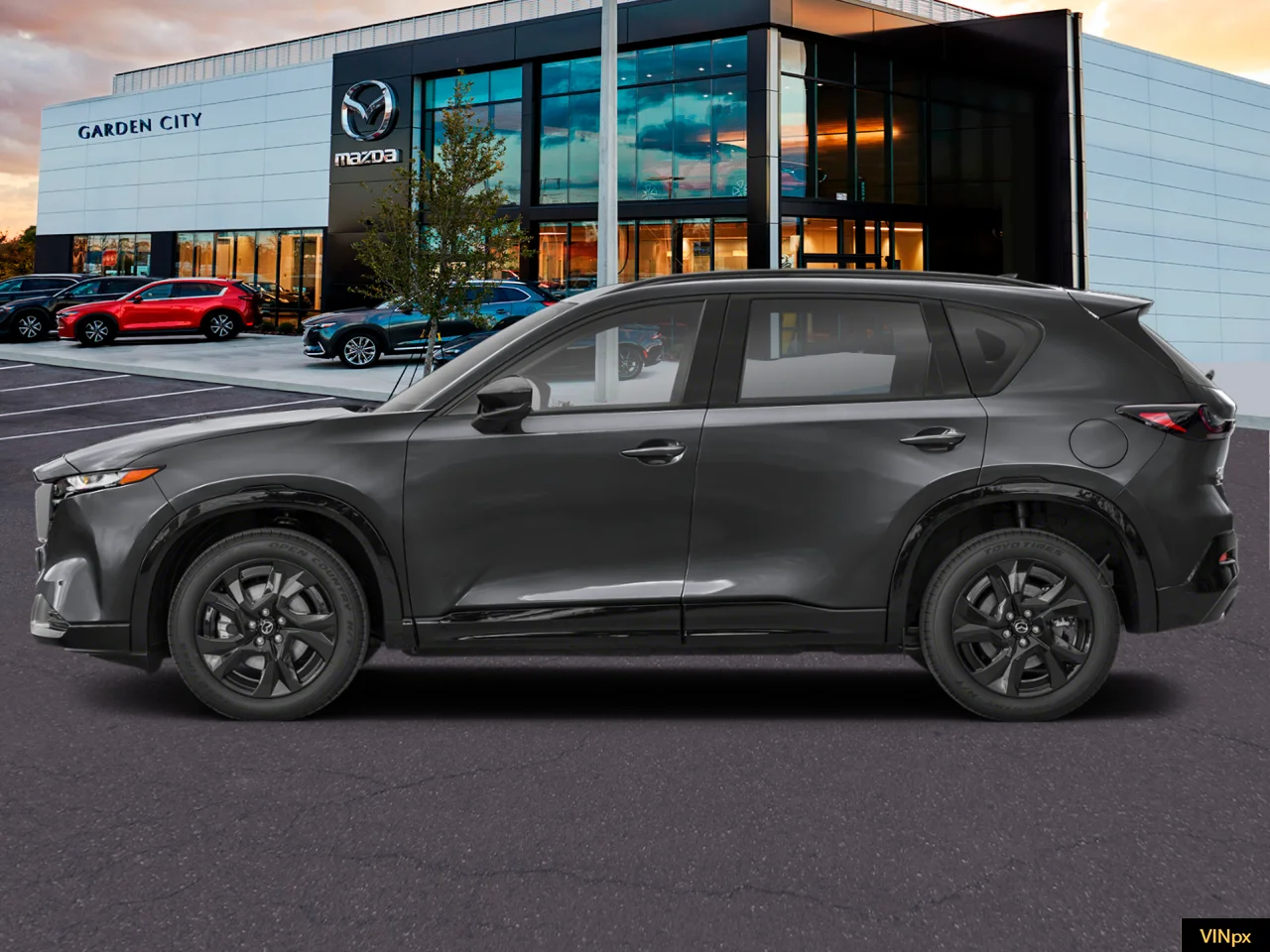 New 2026 Machine Gray Metallic Mazda 2.5 S Premium AWD image 3