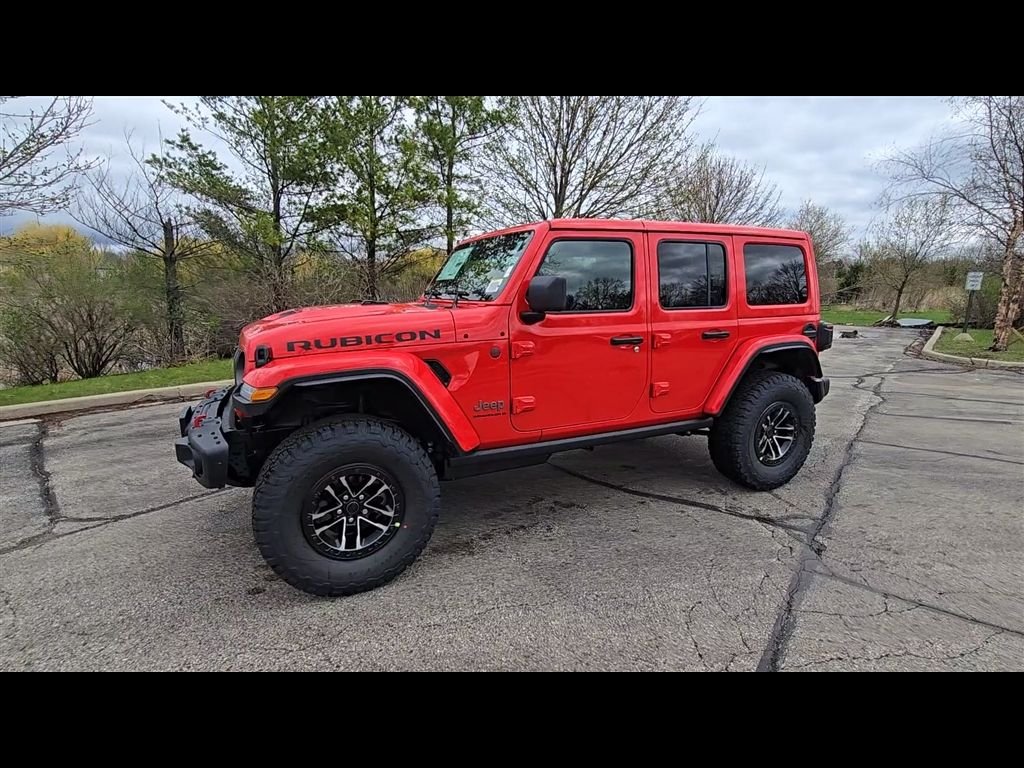 New 2026 Firecracker Red Clear-Coat Exterior Paint Jeep Rubicon X image 4
