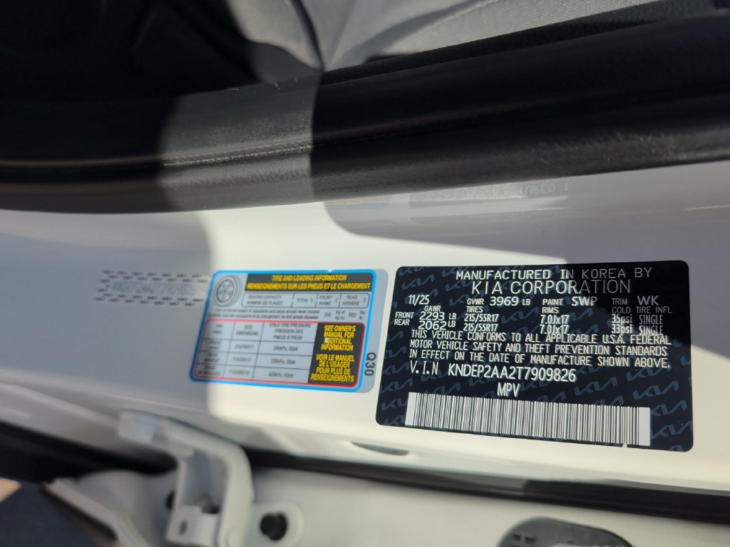 Certified Used 2026 White Kia LX image 31