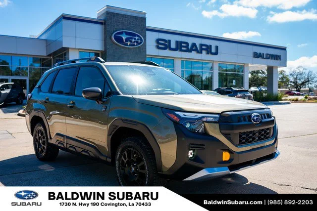 New 2026 Autumn Green Metallic Subaru Wilderness image 1