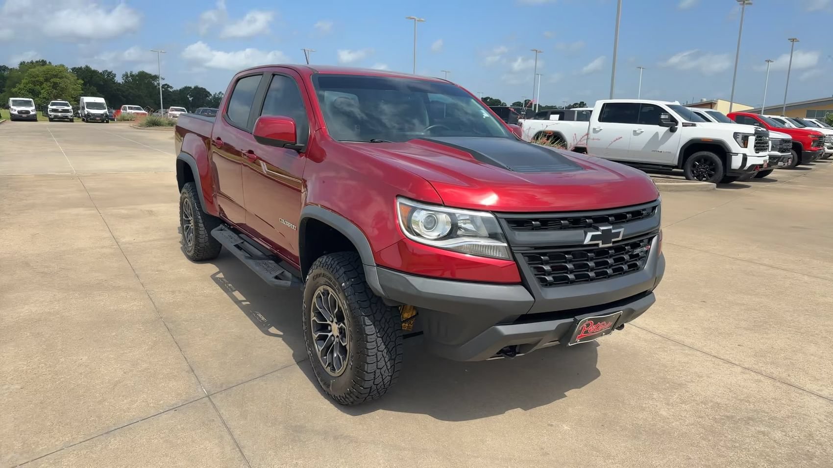 Used 2020 Cajun Red Tintcoat Chevrolet 4WD ZR2 image 3