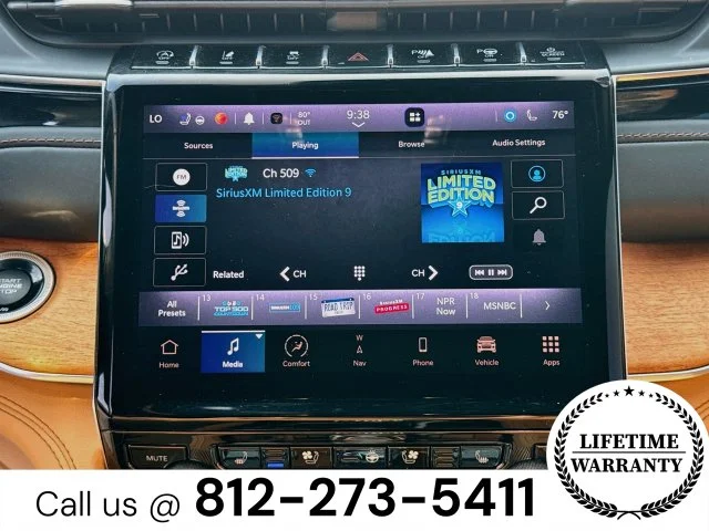 Used 2022 Black Jeep Summit Reserve image 15