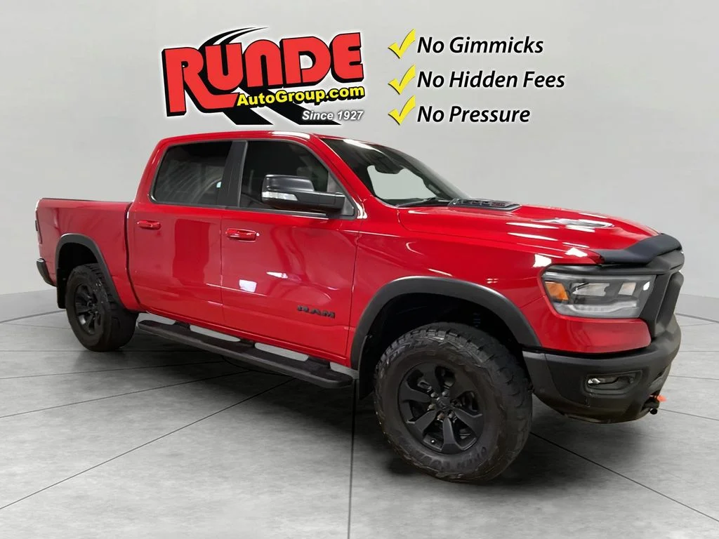 Used 2022 Flame Red Ram Rebel image 8