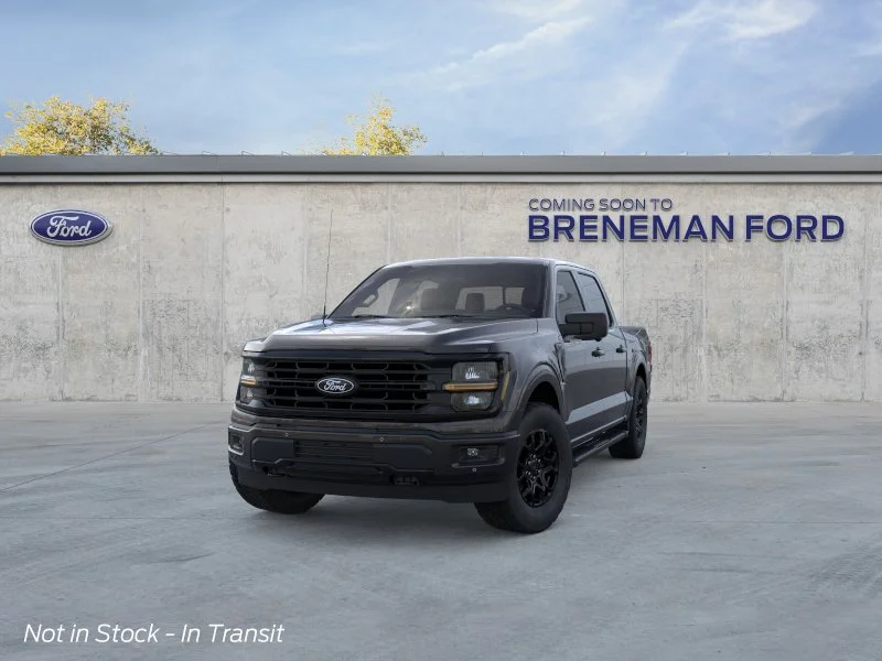 New 2026 Agate Black Metallic Ford XLT image 2