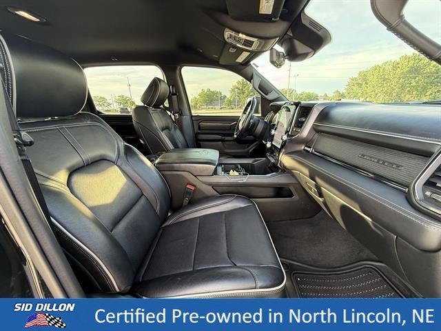Used 2022 Diamond Black Crystal Pearlcoat Ram Limited image 23