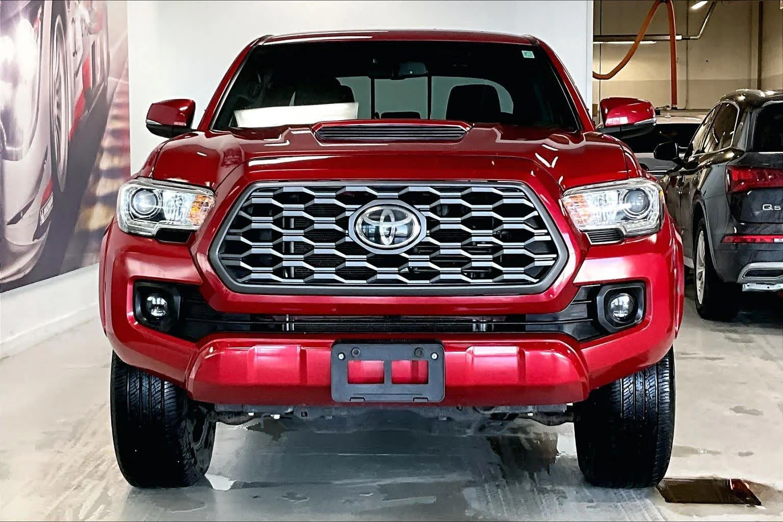 Used 2020 Barcelona Red Metallic Toyota TRD Sport image 6