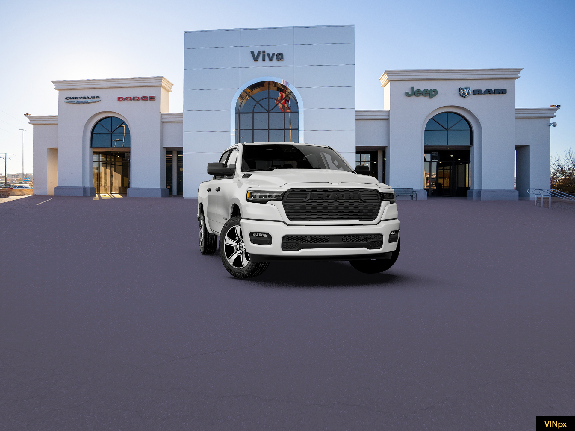New 2027 Bright White Clear-Coat Exterior Paint RAM Express image 16