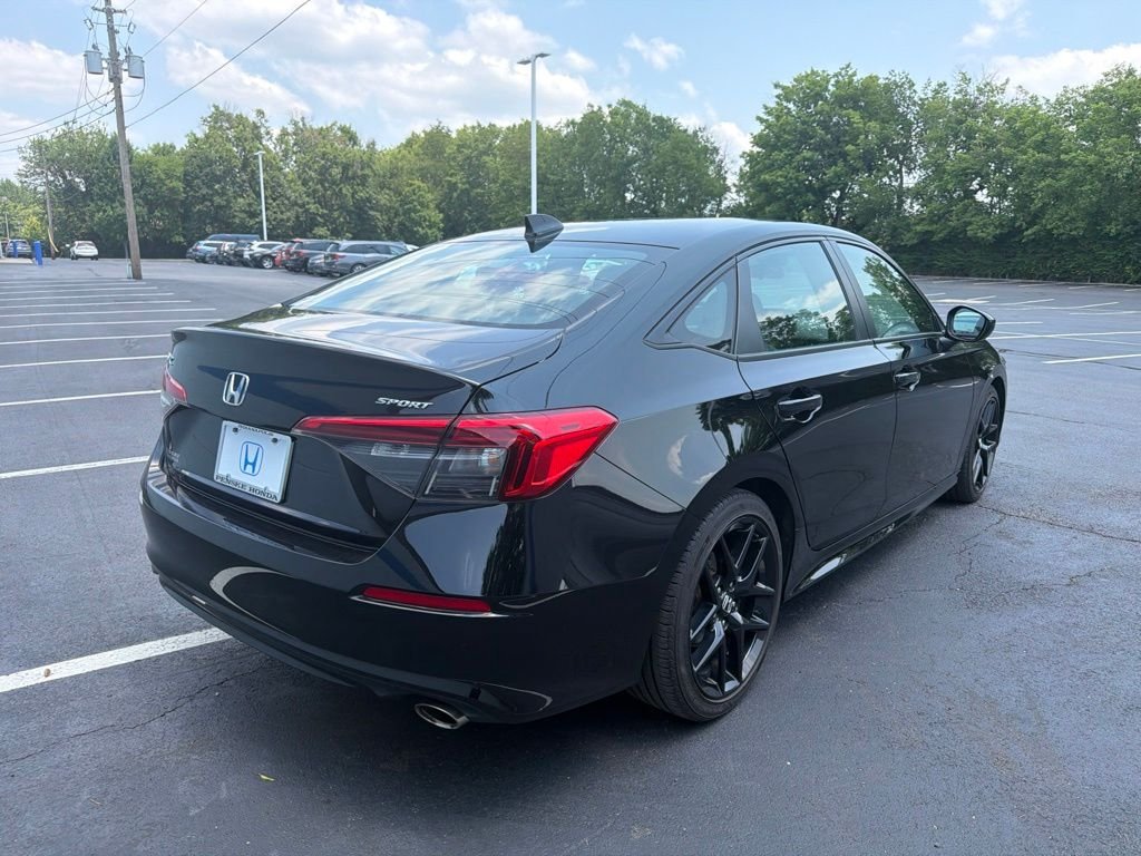 Certified Used 2024 Crystal Black Pearl Honda Sport image 5