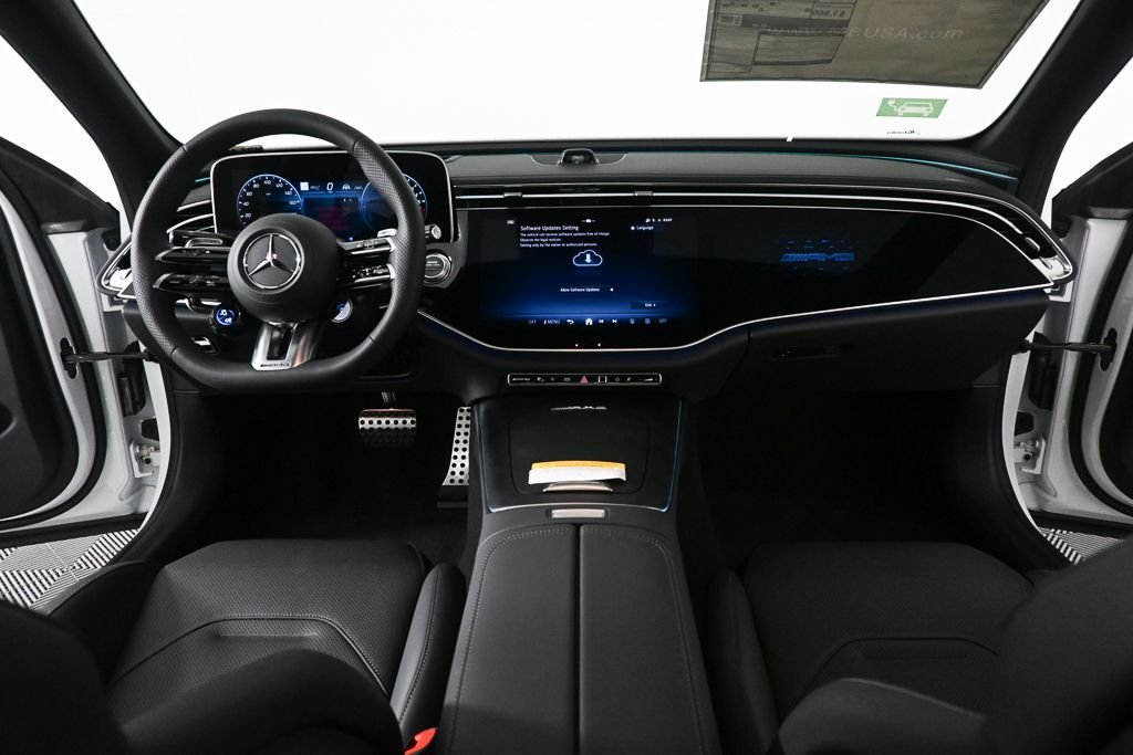 New 2026 MANUFAKTUR Moonlight White Metallic Mercedes-Benz AMG® E 53 E 4MATIC+ Sedan image 16