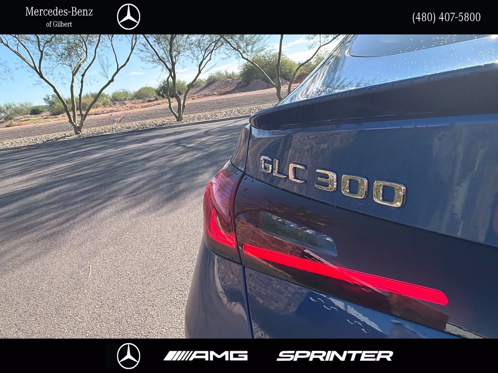 New 2027 Starling Blue Metallic Mercedes-Benz GLC 300 Coupe image 6