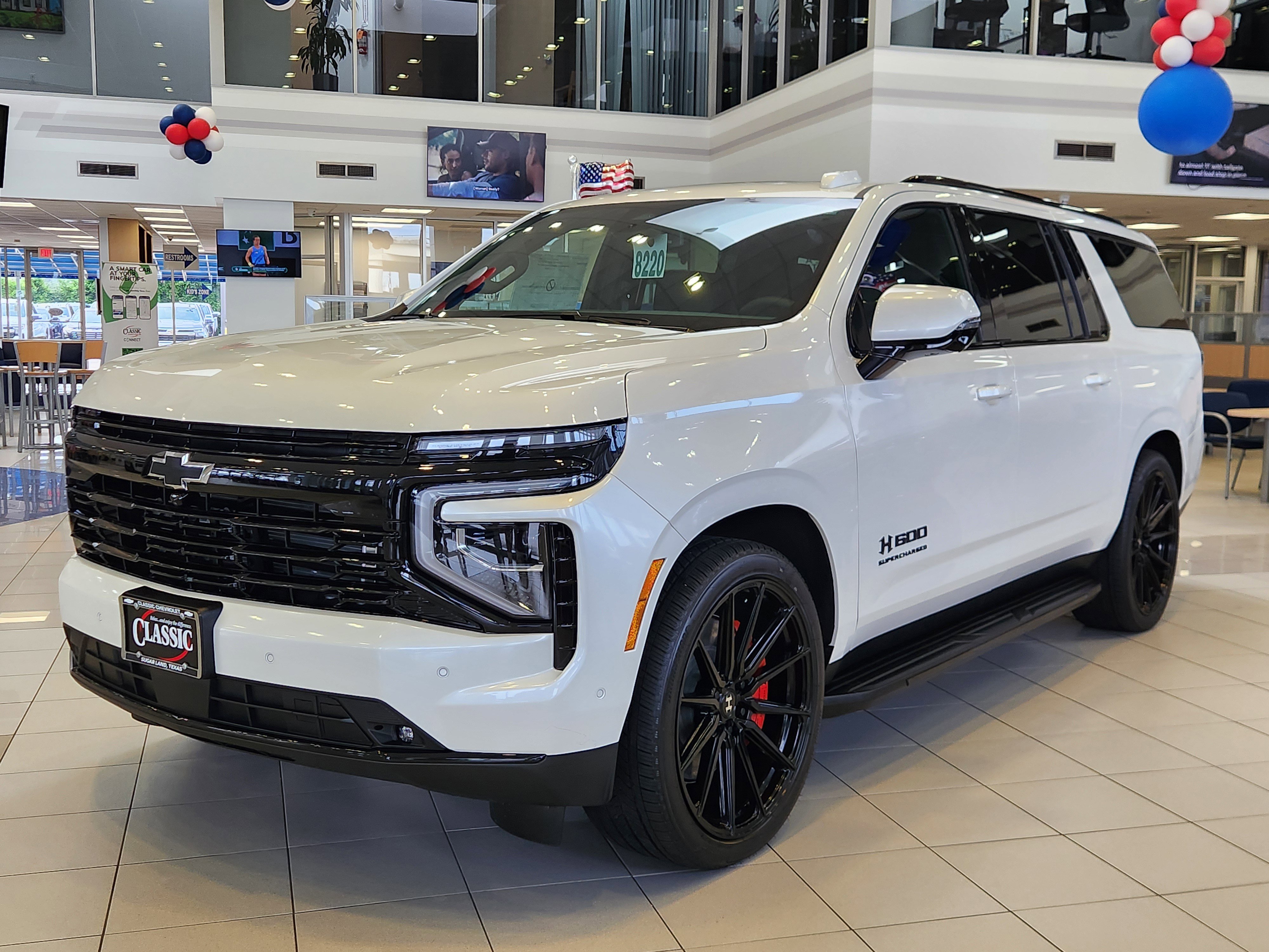 2025 Chevrolet Suburban RST White at Classic Elite Chevrolet Hwy 6
