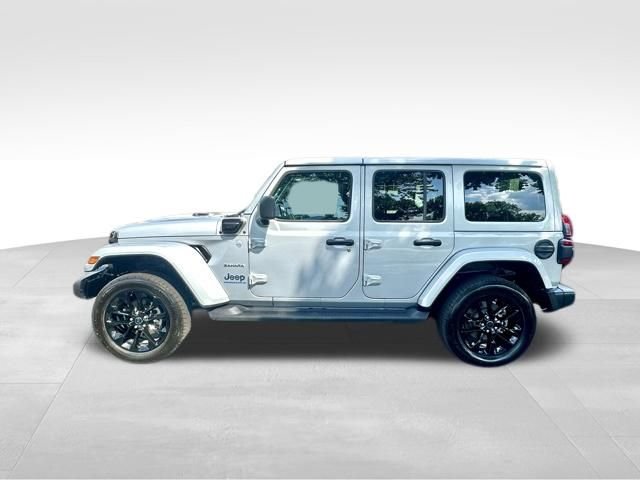 Used 2024 Silver Jeep Sahara 4xe image 3