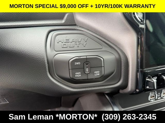 New 2026 Ceramic Gray Clear-Coat Exterior Paint Ram Laramie image 36