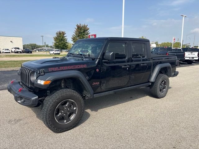 Used 2021 Black Jeep Rubicon image 1