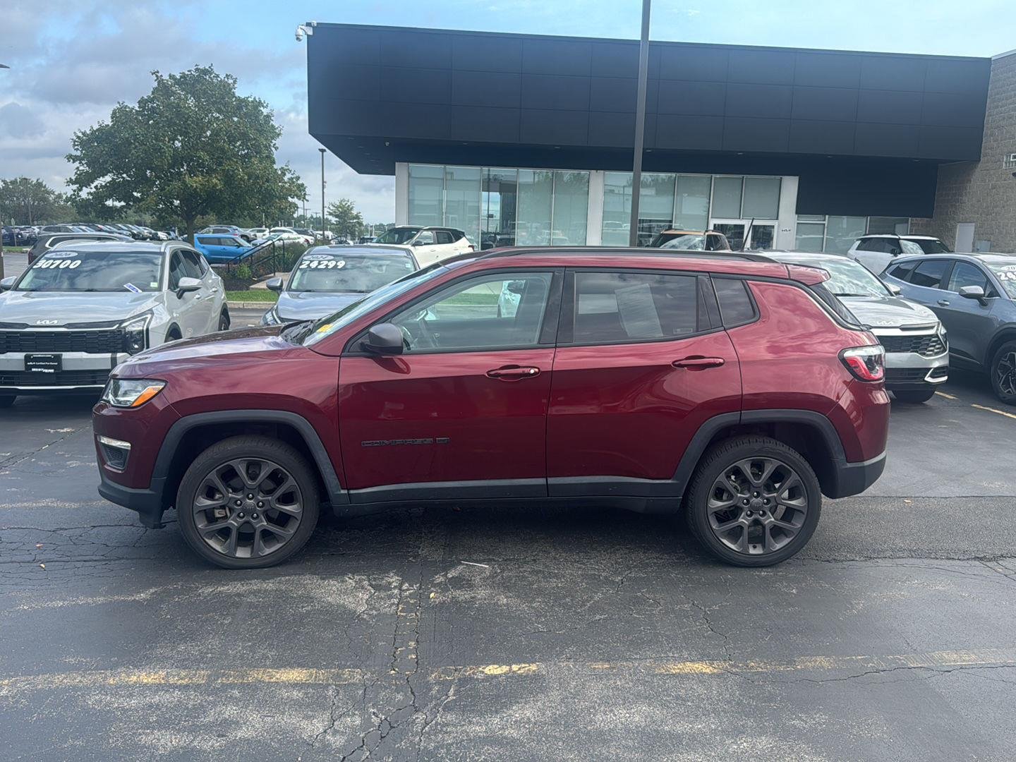 Used 2021 Velvet Red Pearlcoat Jeep 80th Anniversary image 6