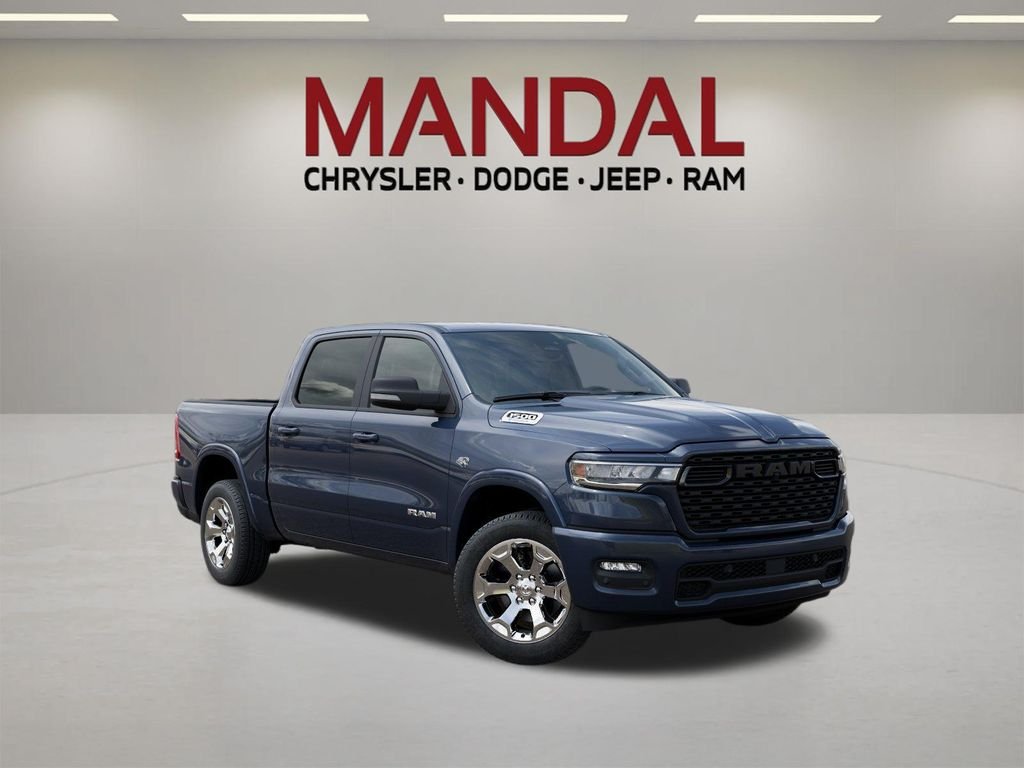 New 2026 Forged Blue Metallic Exterior Paint RAM Big Horn image 5