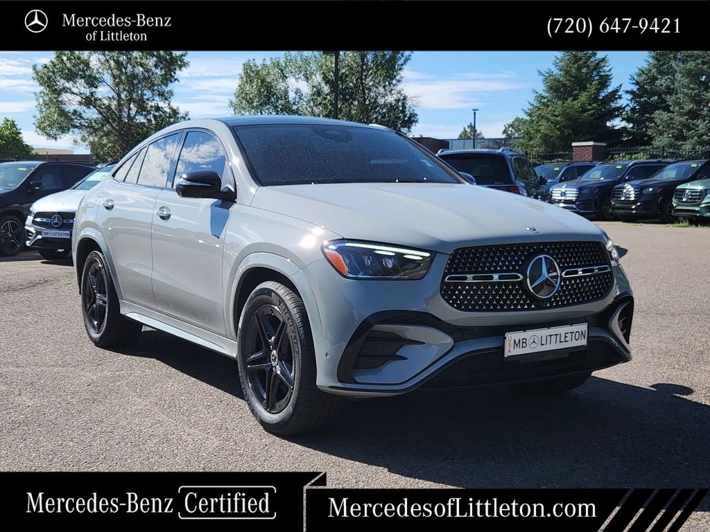 Certified Used 2025 Gray Mercedes-Benz GLE 450 image 3