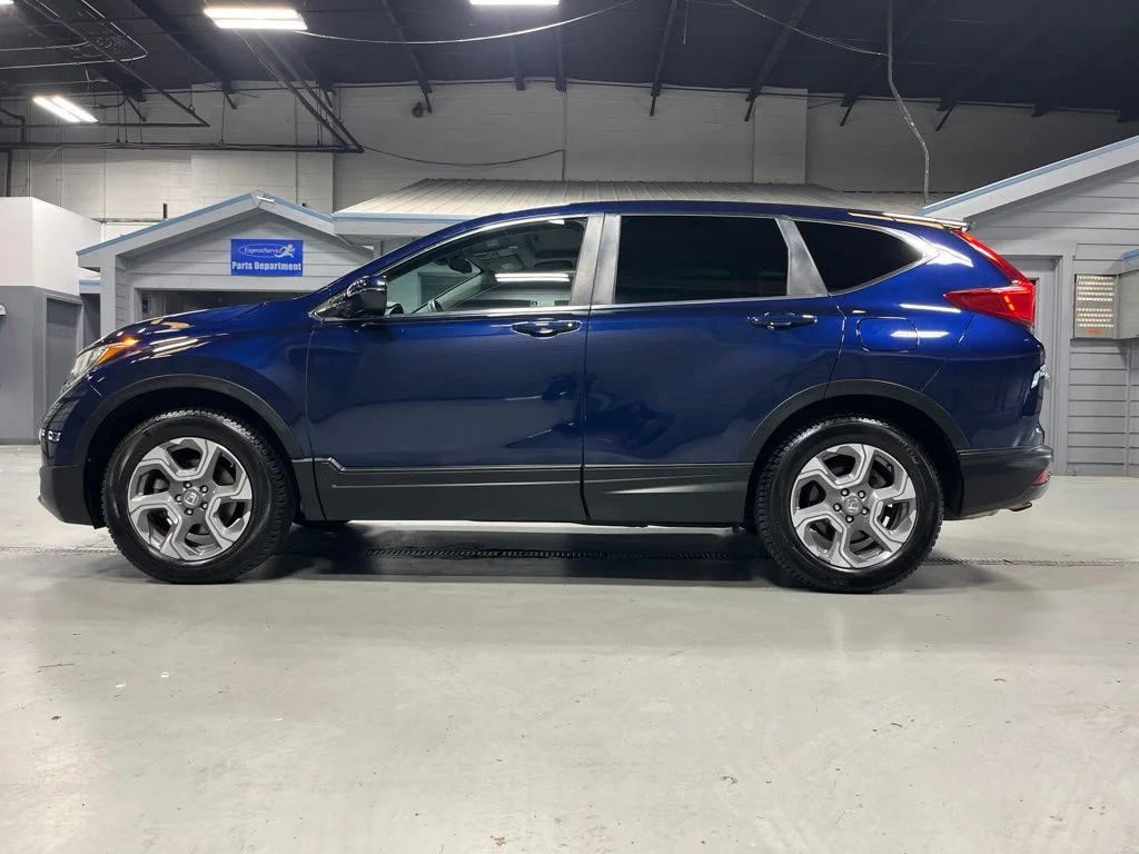Certified Used 2019 Obsidian Blue Pearl Honda EX image 4