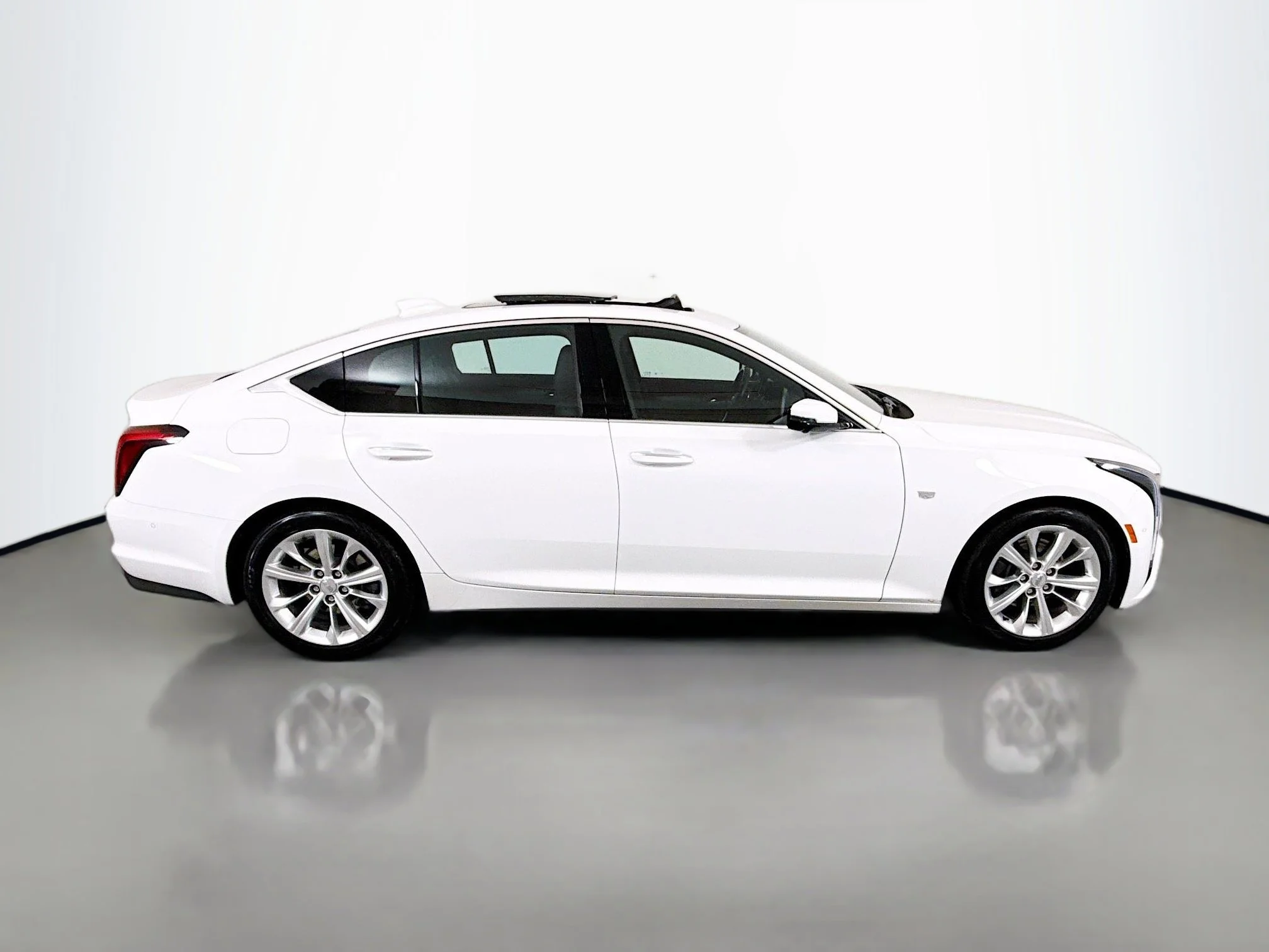 Used 2025 Summit White Cadillac Premium Luxury image 8