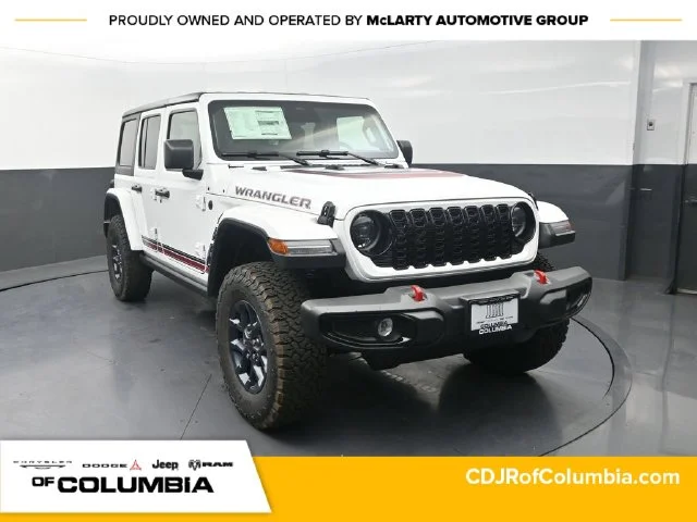 New 2026 Bright White Clearcoat Jeep  image 1