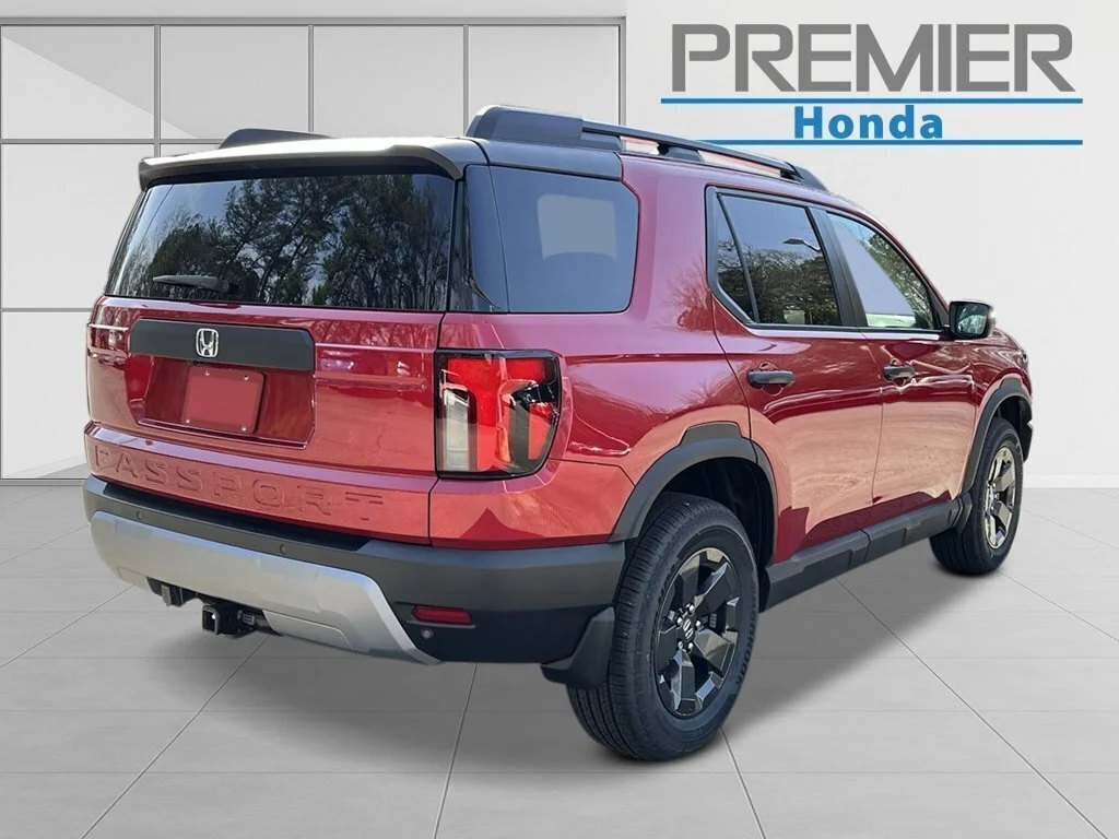 New 2026 Radiant Red Metallic II Honda RTL Towing image 4