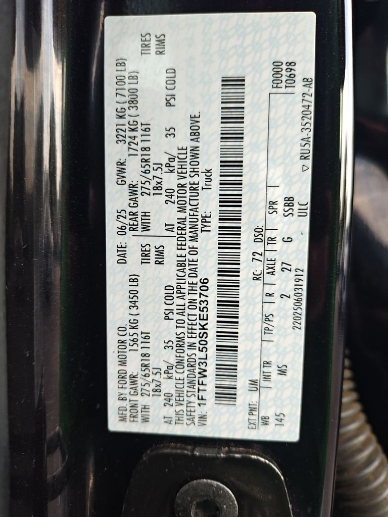 Used 2025 Black Ford XLT image 25