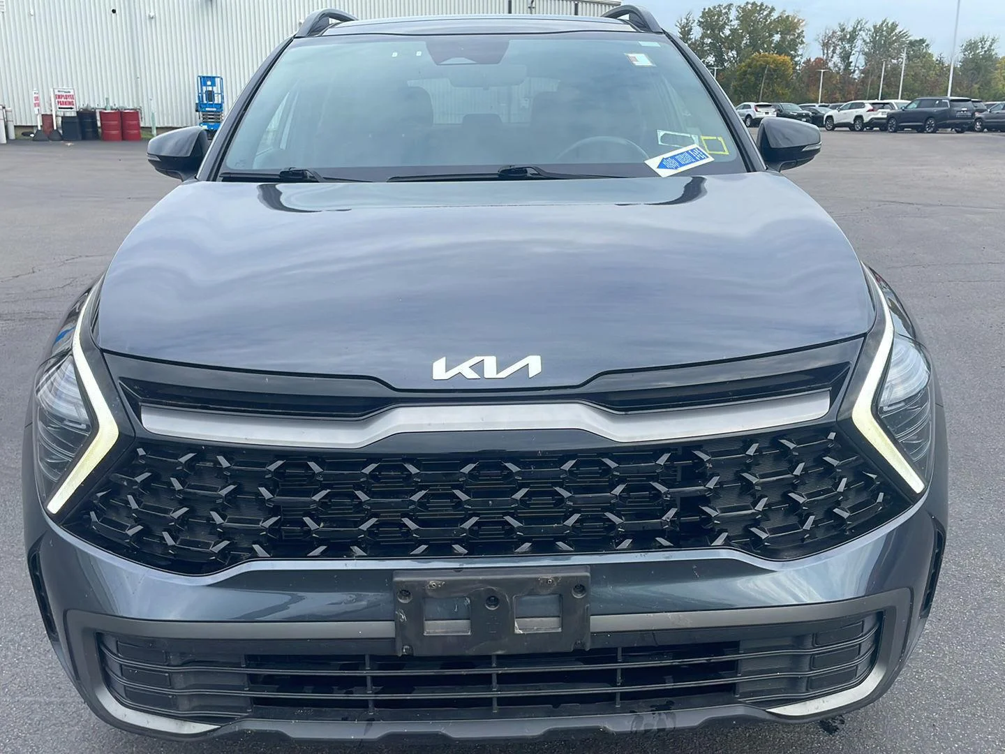 Used 2024 Gravity Gray Kia X-Line image 9