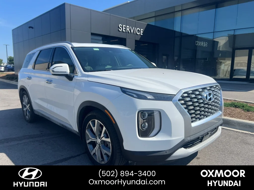 Used 2020 Hyper White Hyundai SEL image 1