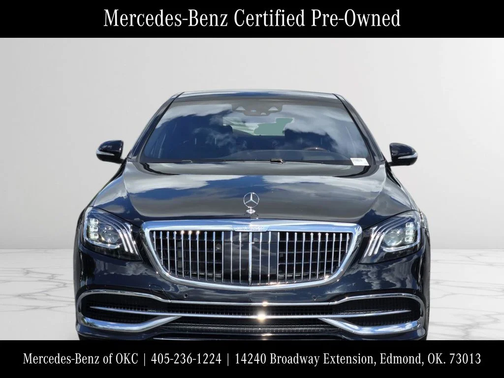 Certified Used 2020 Black Mercedes-Benz Maybach S 650 image 2