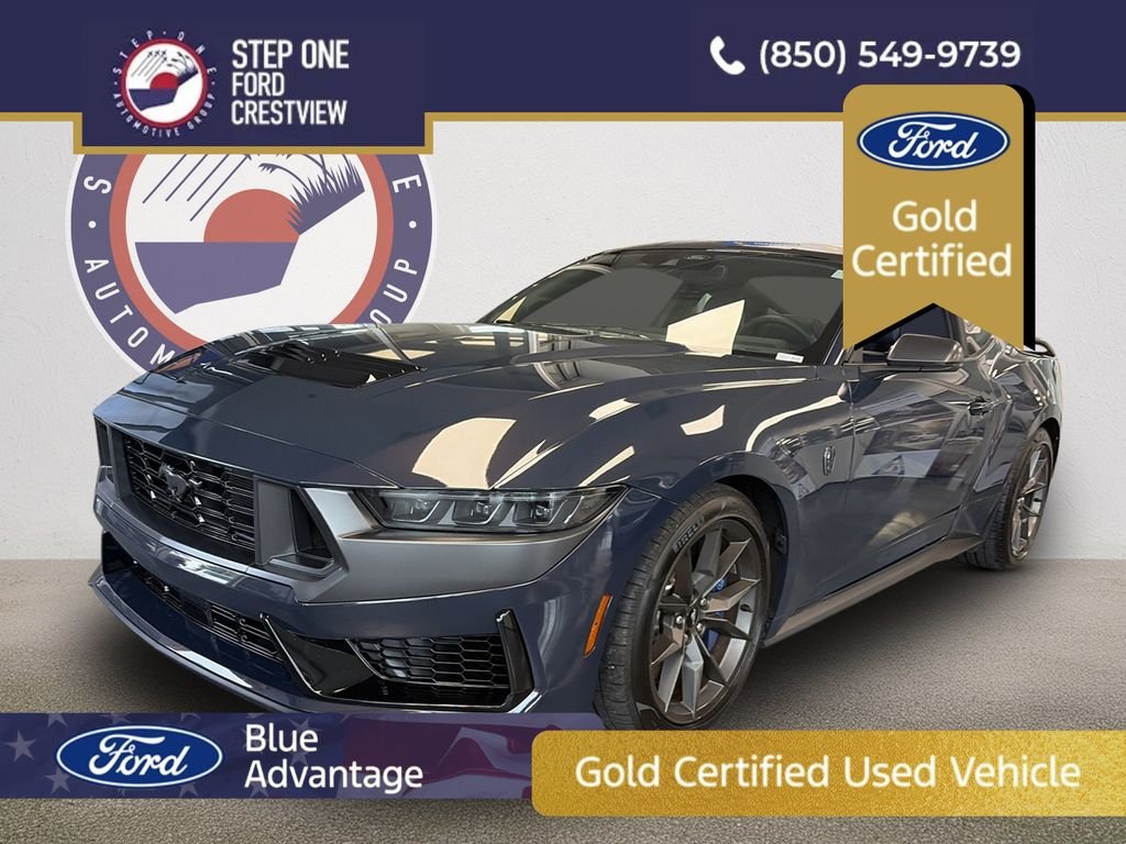Certified Used 2026 Blue Ford Dark Horse image 1