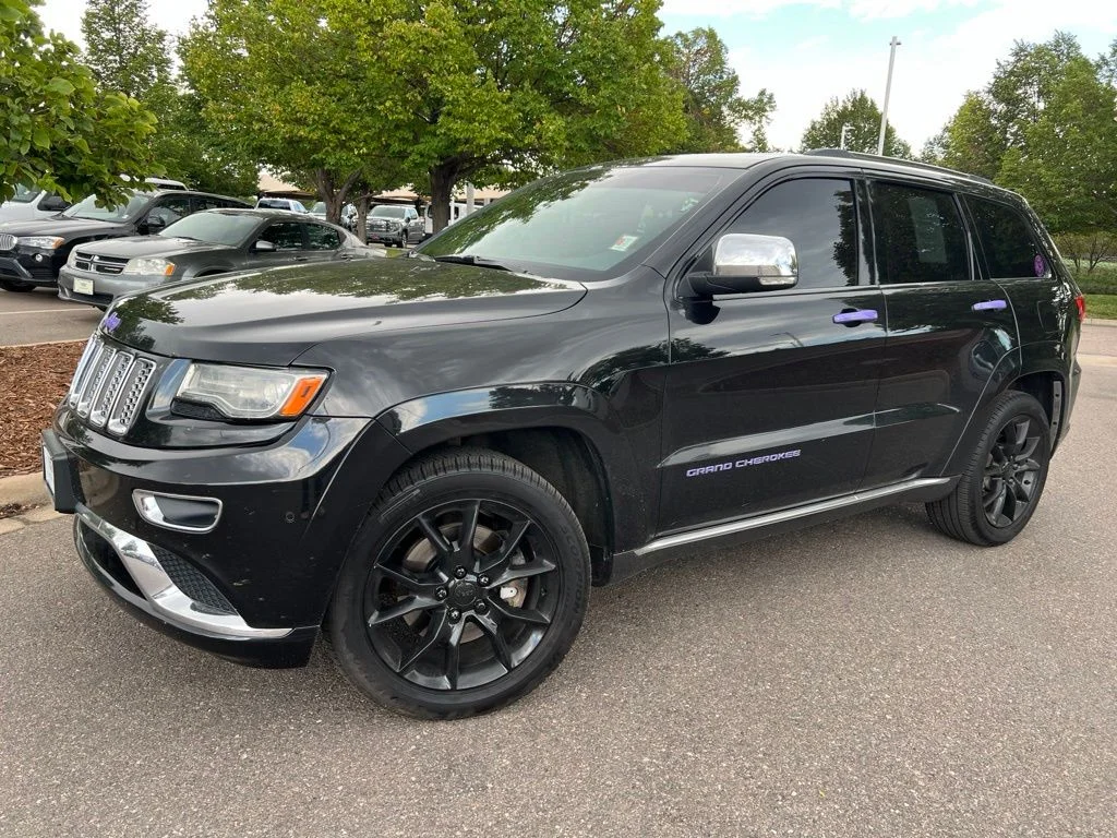 Used 2014 Black Jeep Summit image 2