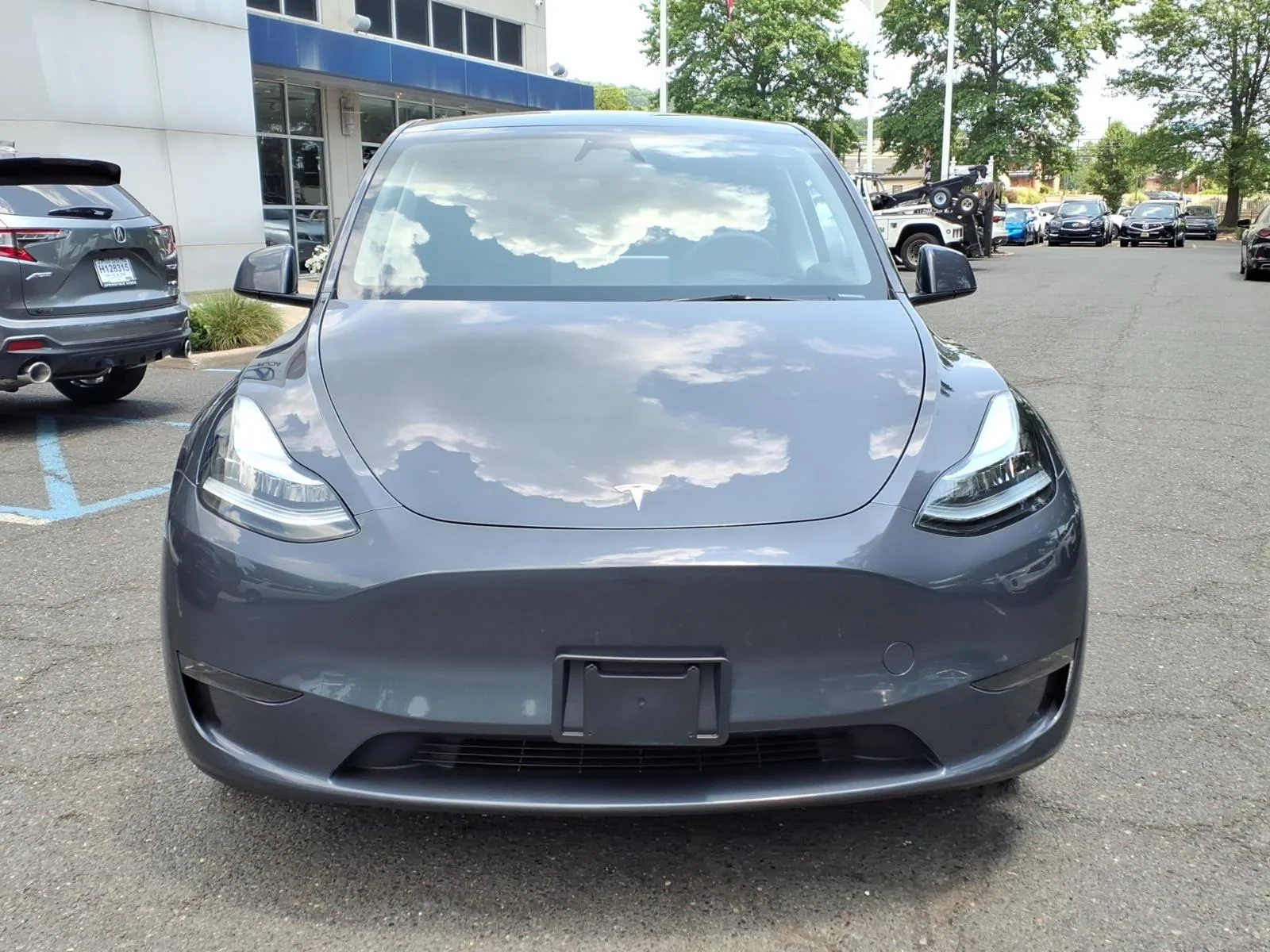 Used 2023 Tesla Model Y Long Range with VIN 7SAYGDEE7PA157319 for sale in Bridgewater, NJ