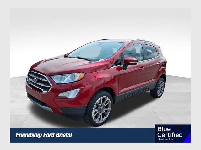 Used 2020 Red Ford Titanium image 1