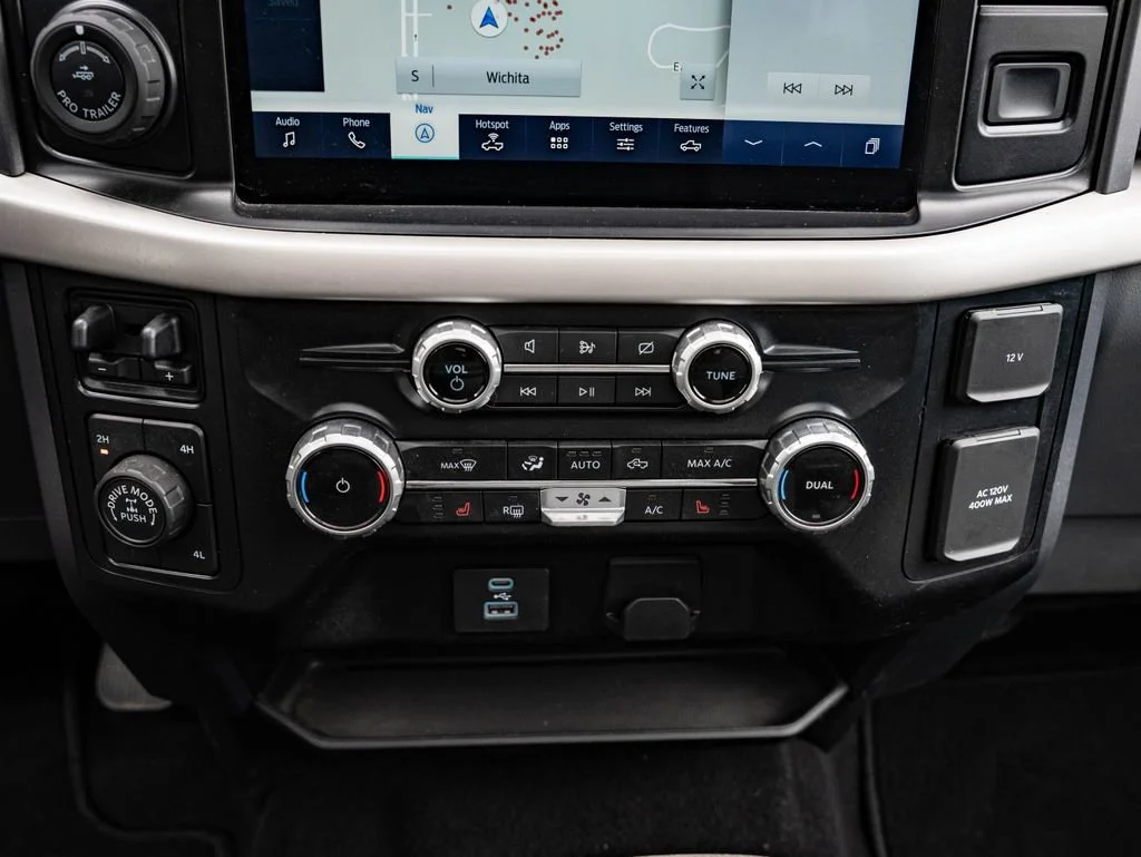Used 2023 Antimatter Blue Metallic Ford XLT image 36