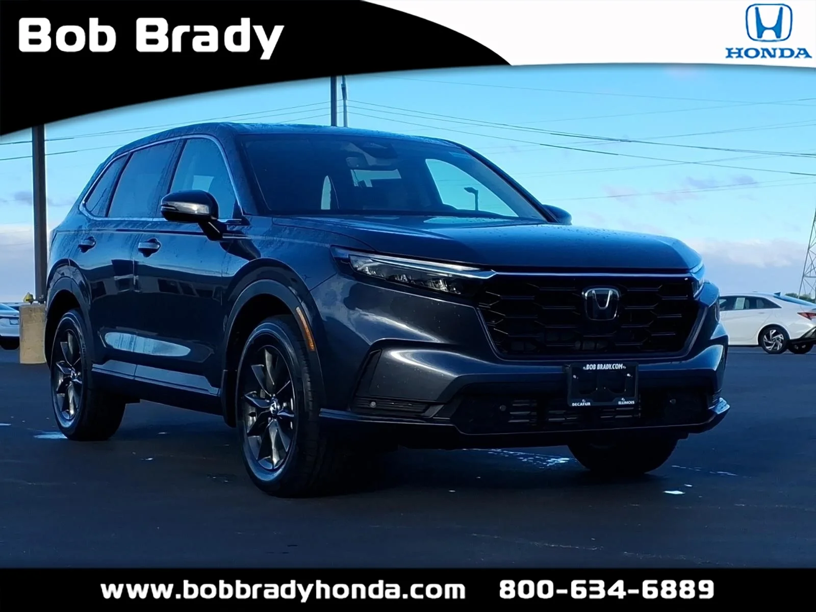 New 2027 Meteorite Gray Metallic Honda EX-L image 1