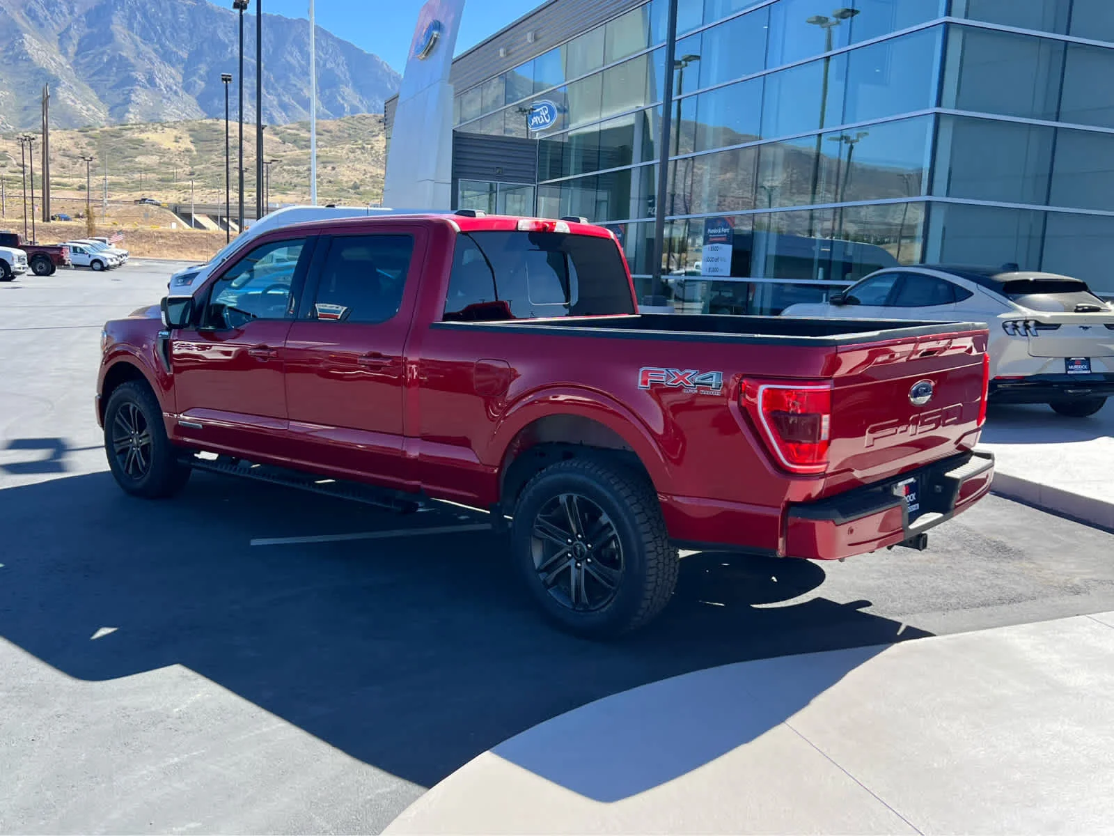 Certified Used 2022 Rapid Red Metallic Tinted Clearcoat Ford XLT image 12