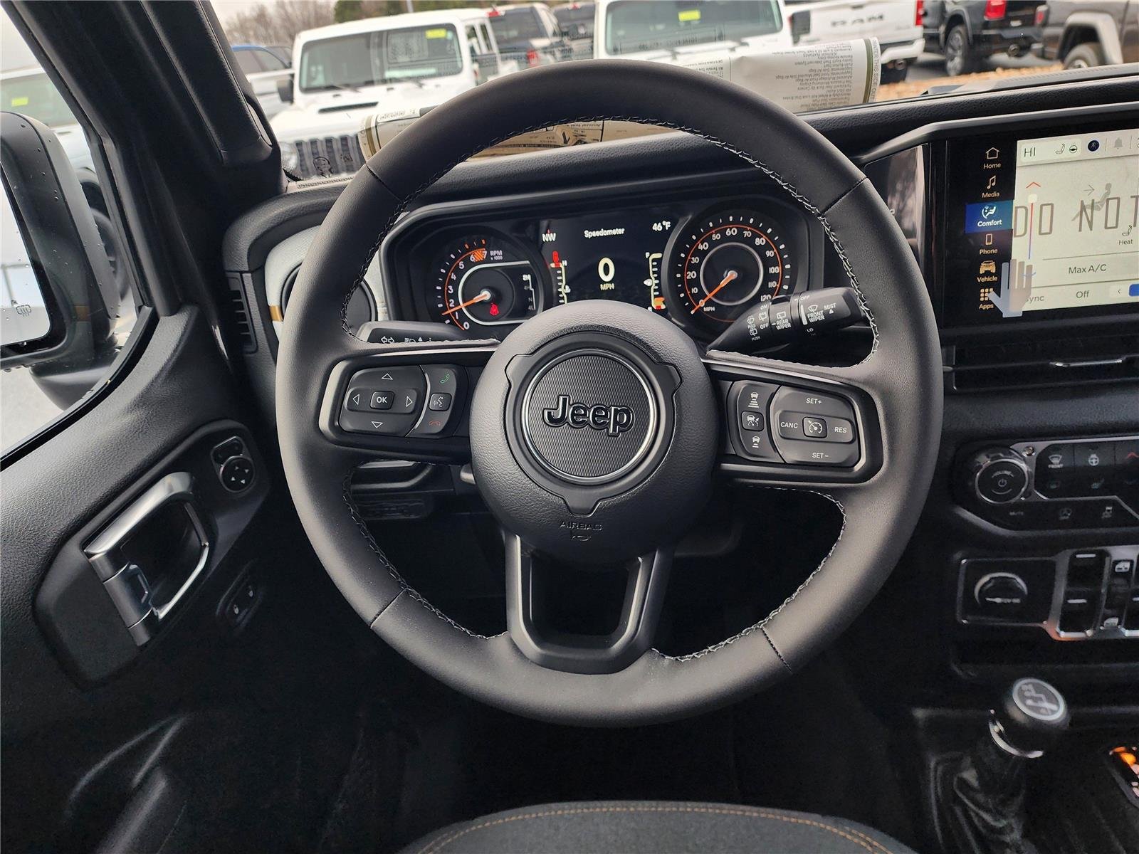 New 2026 Granite Crystal Metallic Clear-Coat Exterior Paint Jeep Sport S image 9