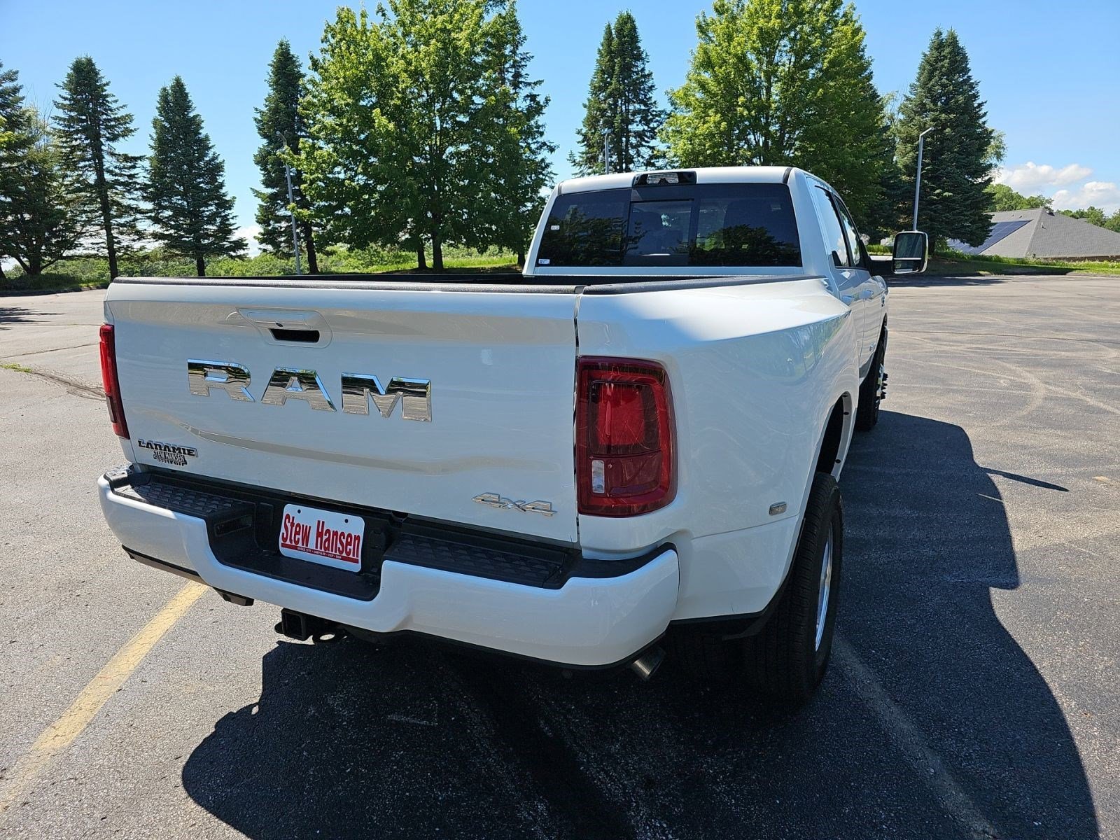 New 2026 Bright White Clearcoat Ram Laramie image 5