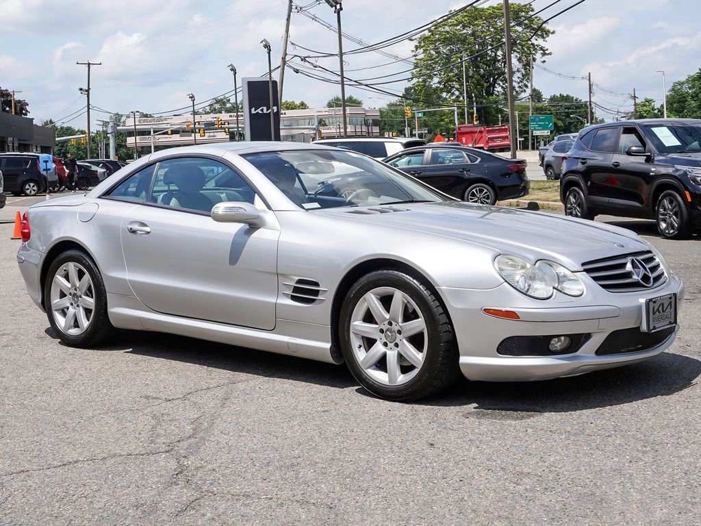 Used 2005 Mercedes-Benz SL-Class SL500 with VIN WDBSK75F55F102132 for sale in Riverdale, NJ