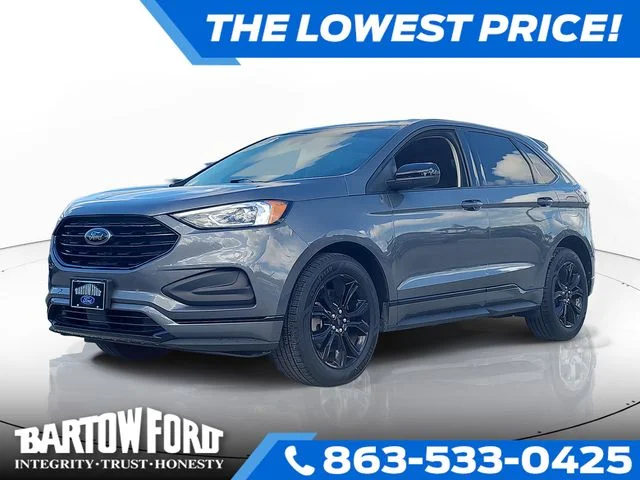 Used 2024 Gray Ford SE image 1