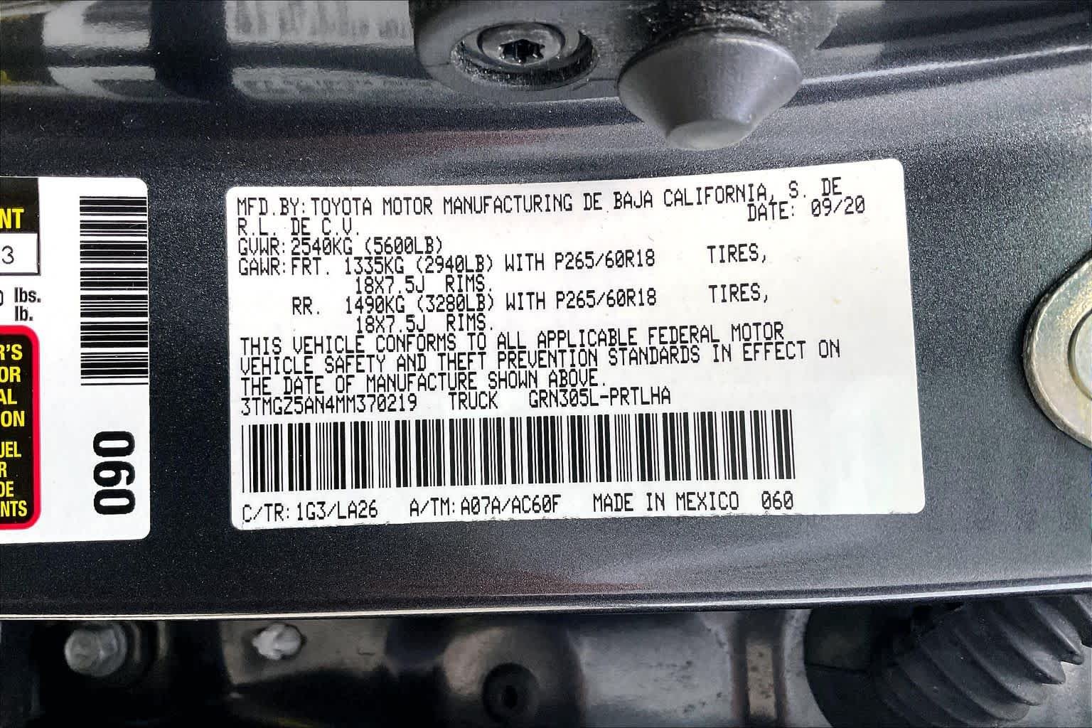 Used 2021 Magnetic Gray Metallic Toyota Limited image 33