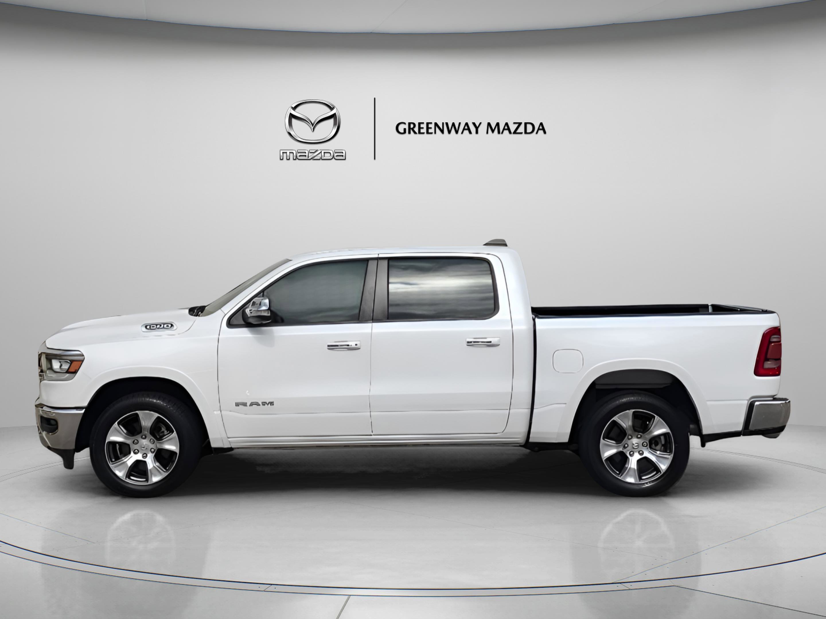 Used 2021 Ivory White Tri-Coat Pearlcoat Ram Laramie image 4