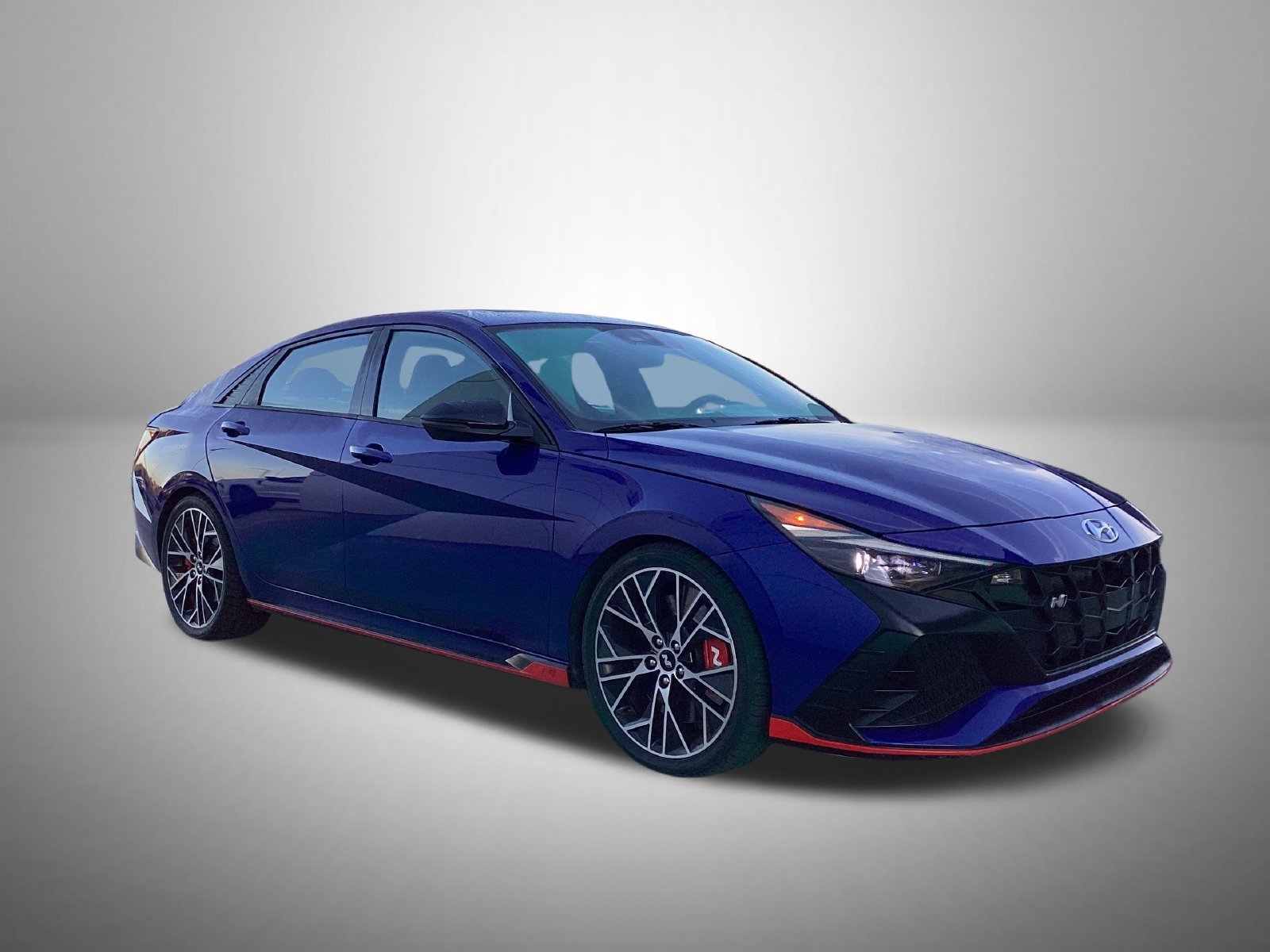 Used 2022 Blue Hyundai Base image 2