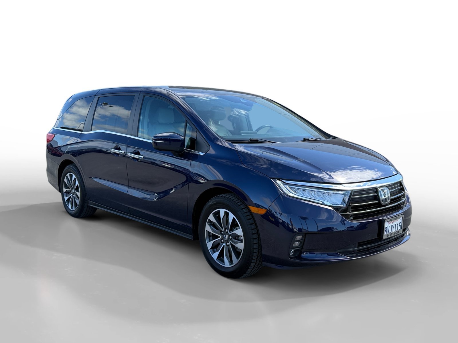 Used 2021 Obsidian Blue Pearl Honda EX-L image 7