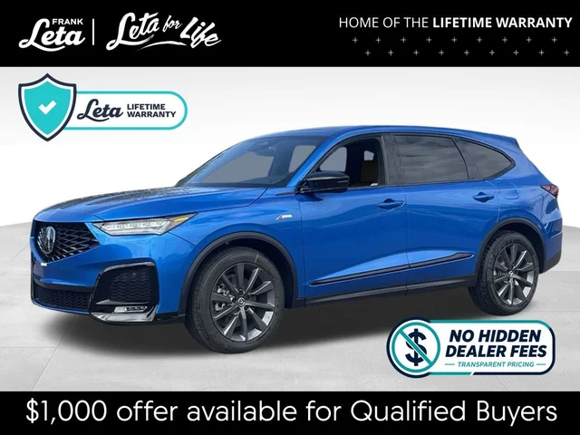 New 2026 Acura MDX A-Spec