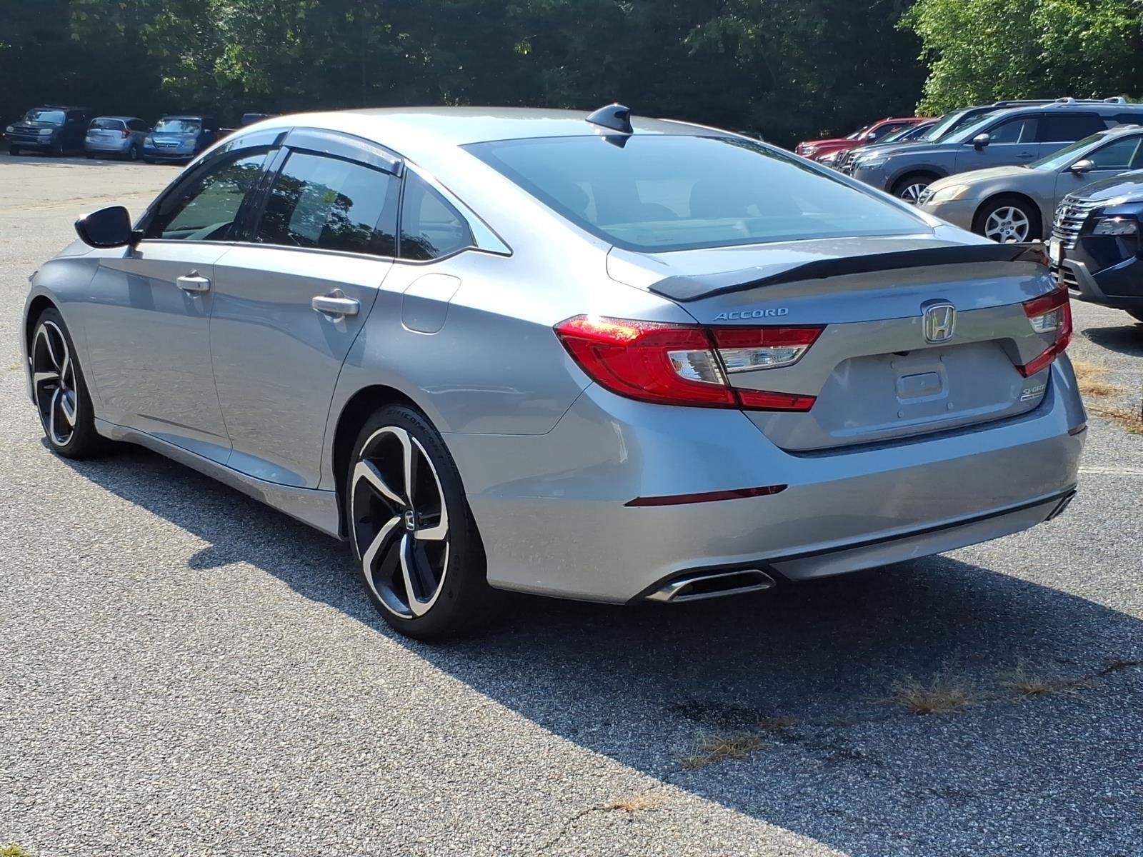 Used 2021 Lunar Silver Metallic Honda Sport SE image 4