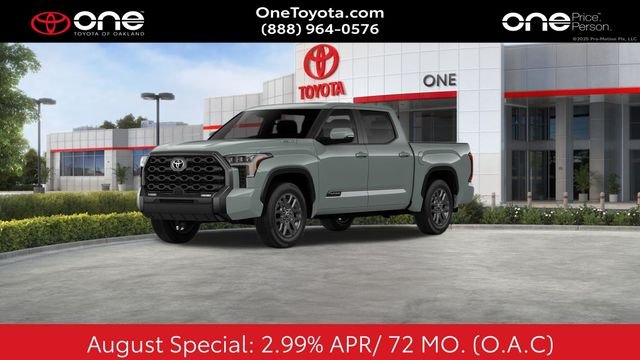New 2026 Lunar Rock Toyota Tundra Platinum image 2